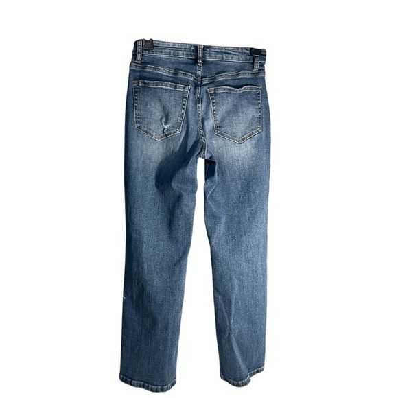 Bohme Straight Leg Distressed Jeans Sz 24 - Picture 2 of 11